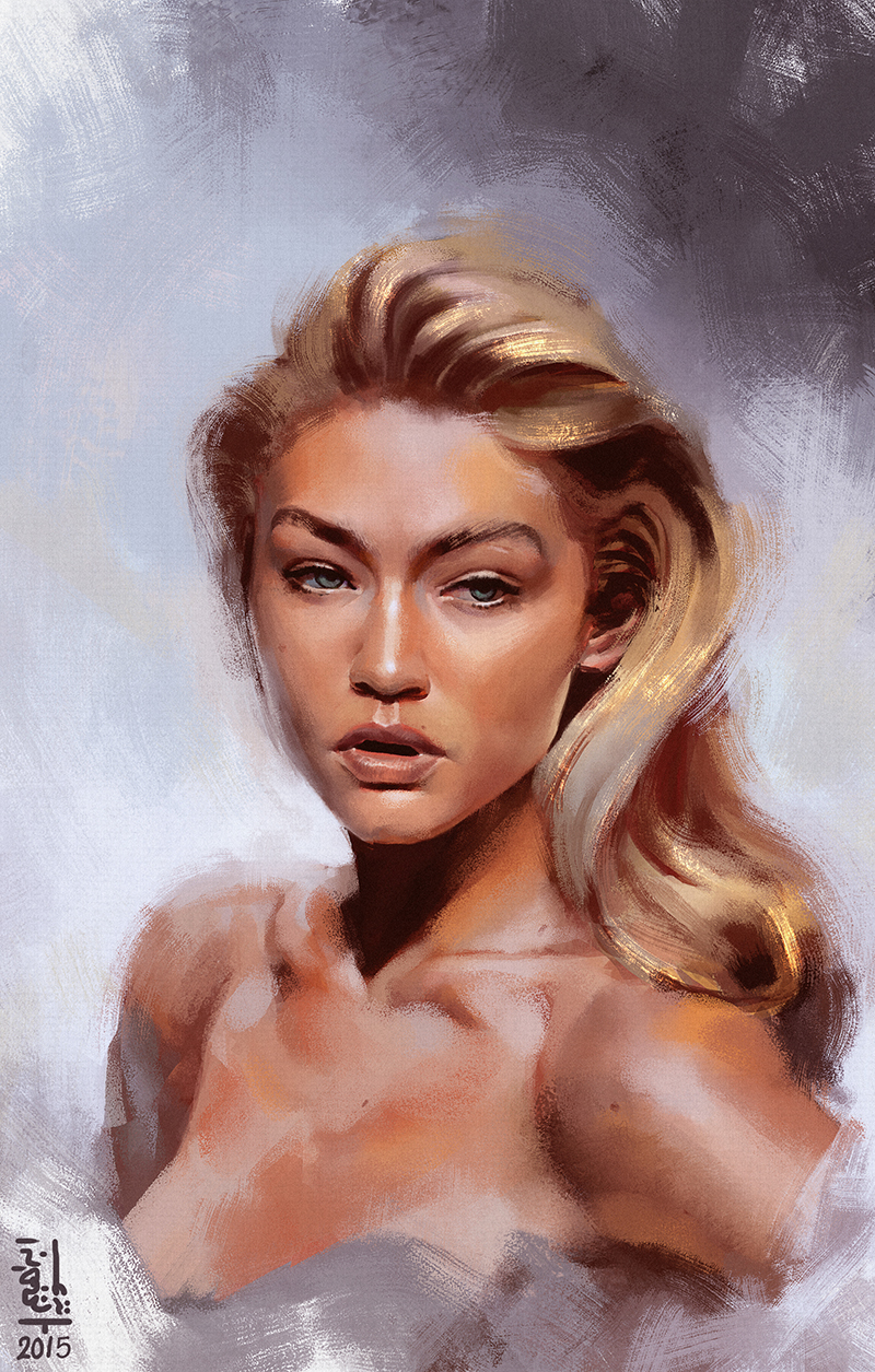 Portrait study #11