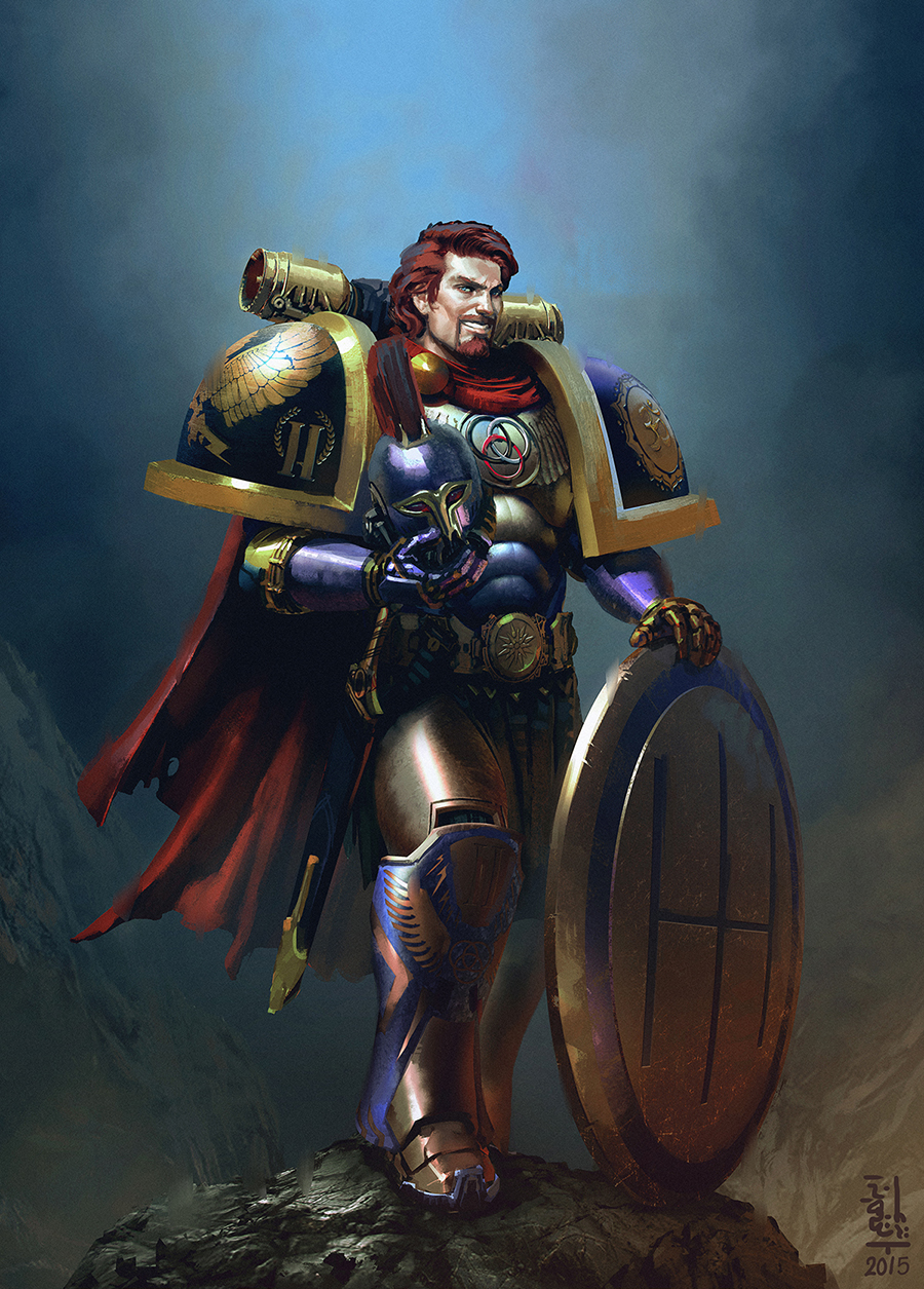 Commission The Ii Primarch Alex By Saint Max On Deviantart