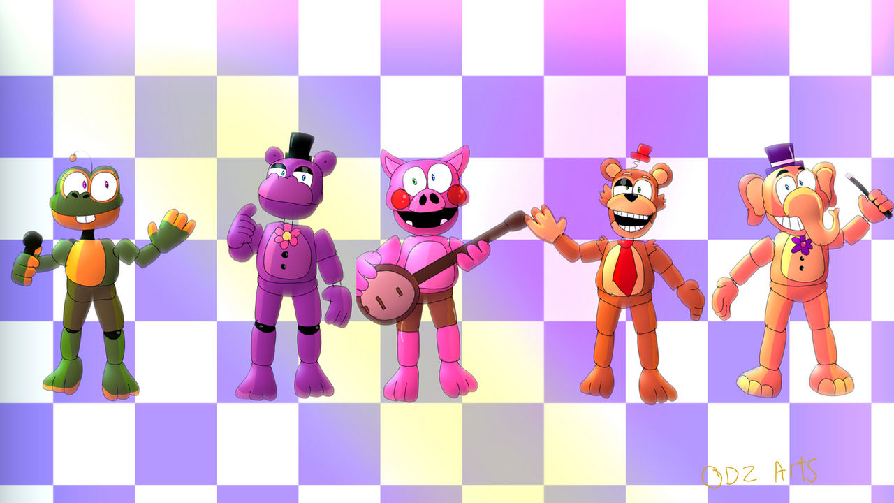 Ffps Outside FFPS In my style part 2 by odzarts on DeviantArt