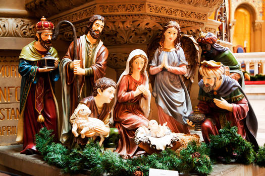 Nativity Scene at Stanford Memorial Church