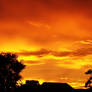 Fiery Orange Sunset 2