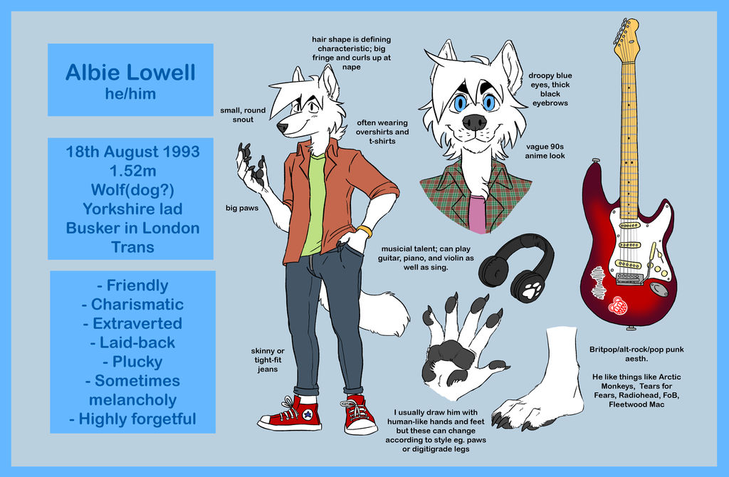Albie Ref by Feroxaurus on DeviantArt
