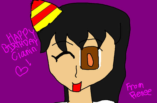 Birthday art for Cianin