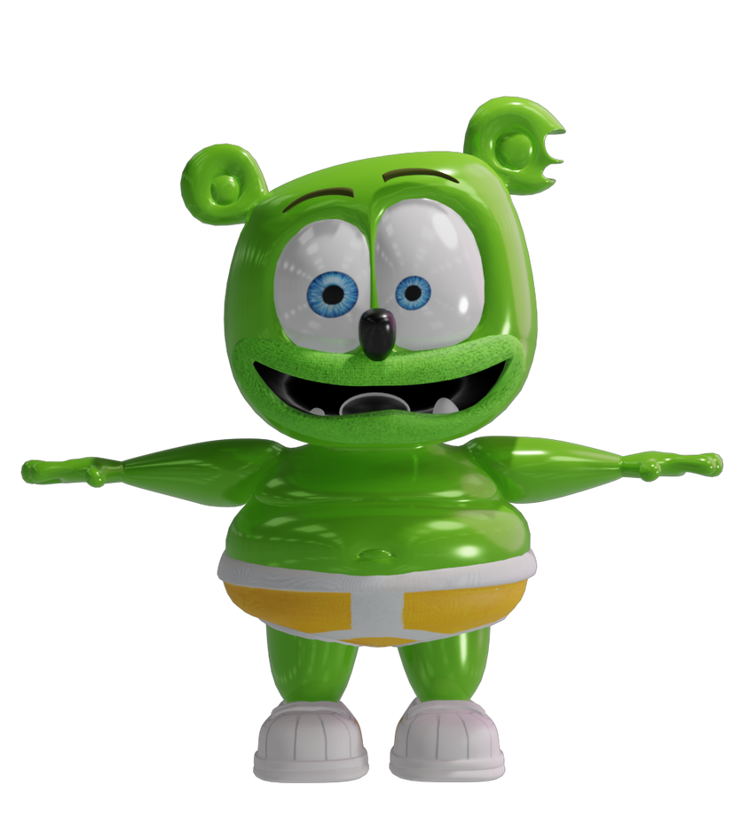 Gummibar model T-Pose by JanoMartin3DDevArt on DeviantArt