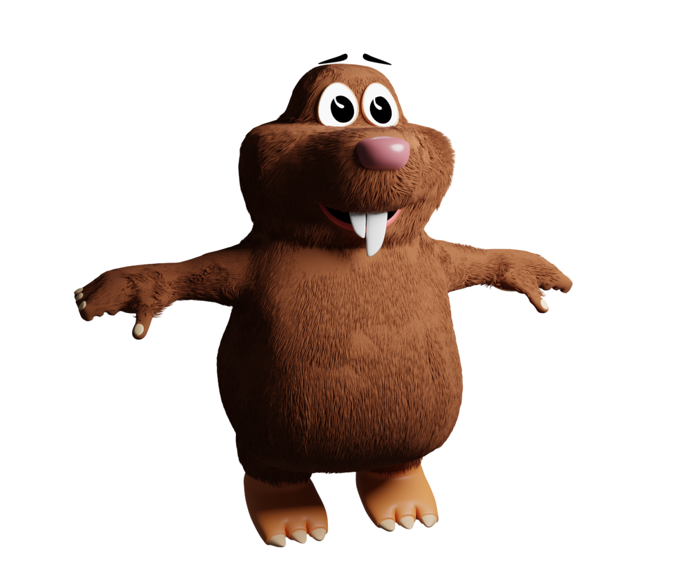 Rene la Taupe by JanoMartin3DDevArt on DeviantArt