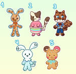 [OPEN] ANIMAL ADOPTS REDUCED (3/5)