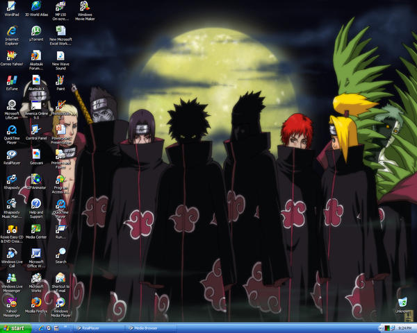 Akatsuki Computer Akatsuki Desktop by Aragorn-Elessar on DeviantArt
