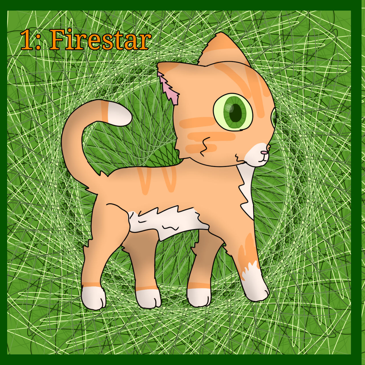 Spring Fire Star Firestar #1 by MossyspringLOL on DeviantArt