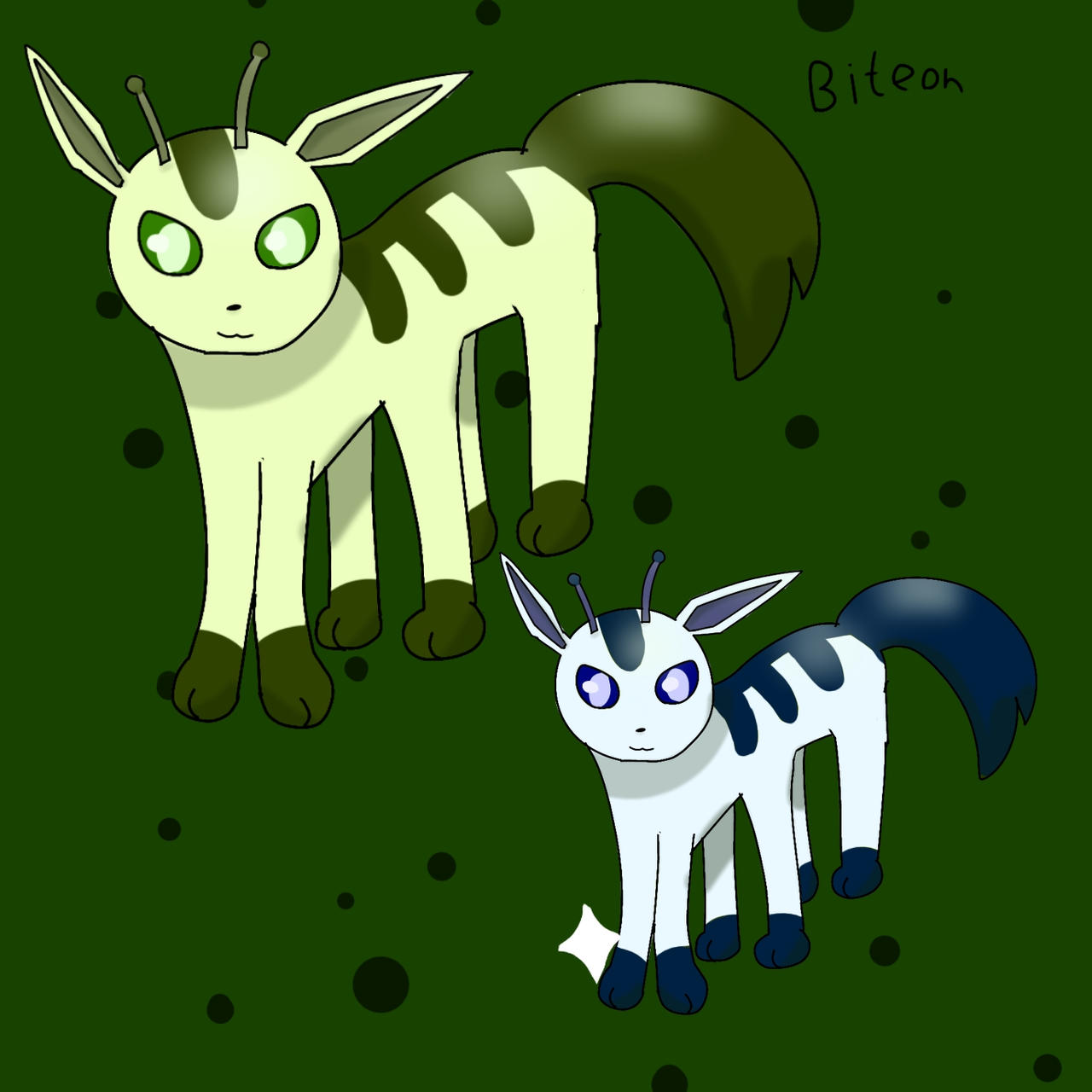 Hunneon Bug eeveelution by MossyspringLOL on DeviantArt