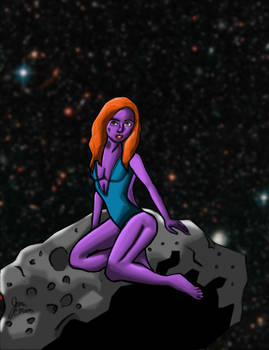 Space Girl in Andromena 6