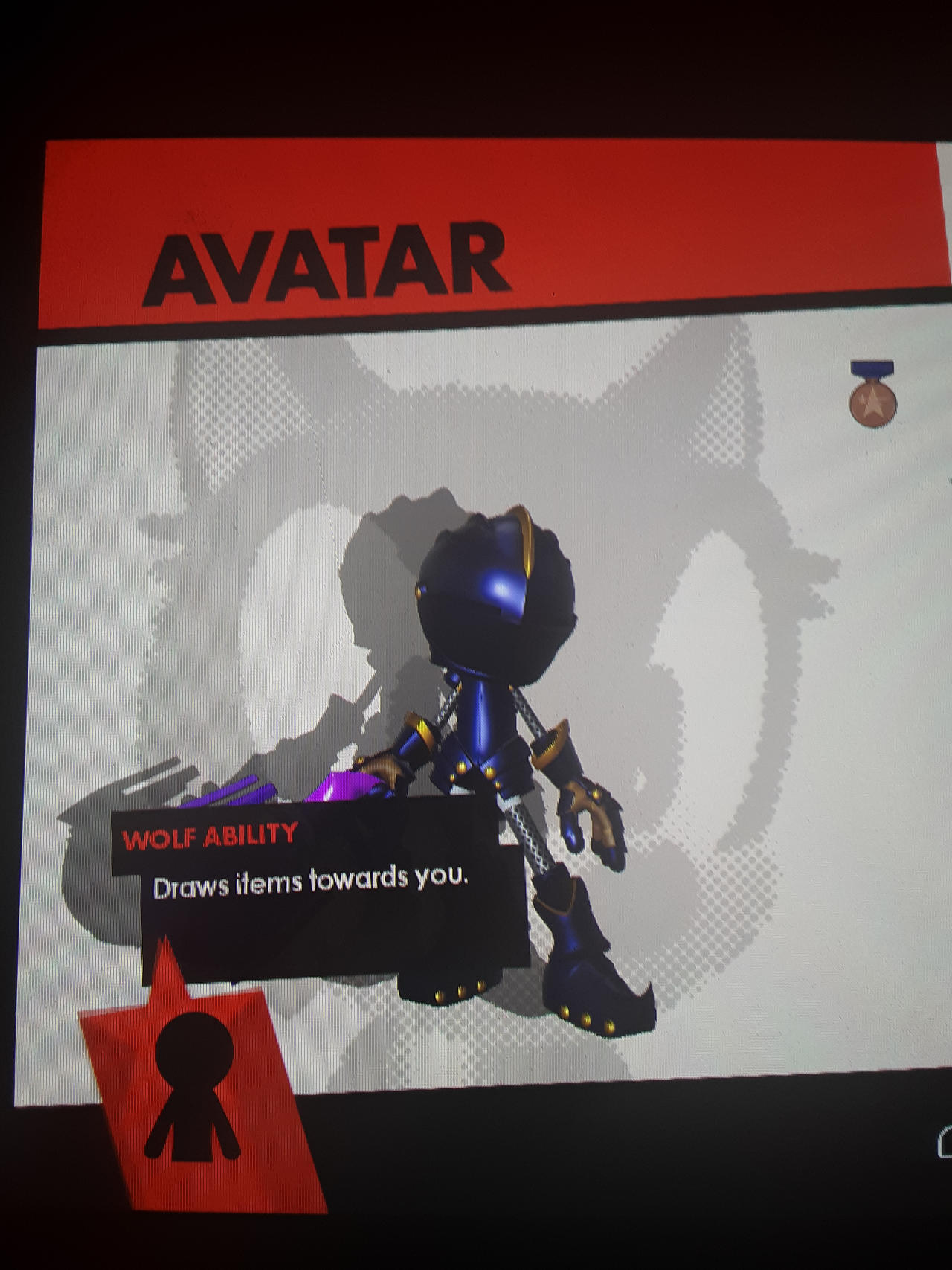 Eclipse the wolf (masked)