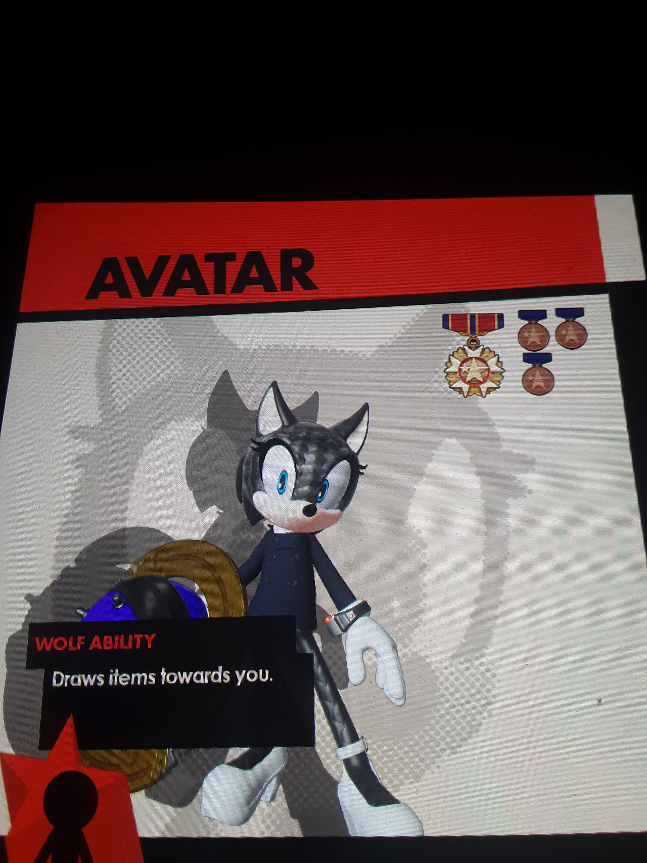 Miracle the wolf-dragon hybrid