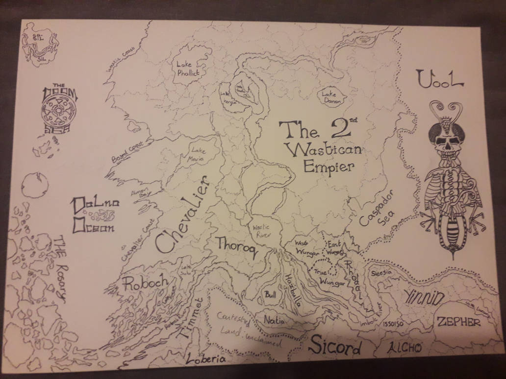 Fantasy RPG Map by Ryangodofcomics on DeviantArt