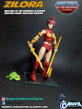 Zilora Cartoon Custom MOTUC Filmation Figure heman