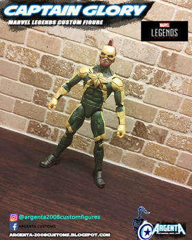 Captain Glory Marvel Legends Custom Action Figure