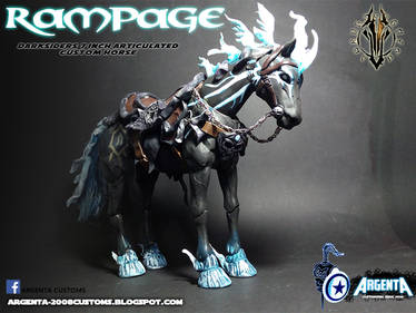 Rampage Horse Darksiders III custom figure Fury