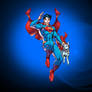 Superboy and Krypto by Jim Lee