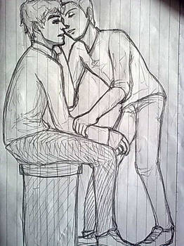 Klaine Sketch 2