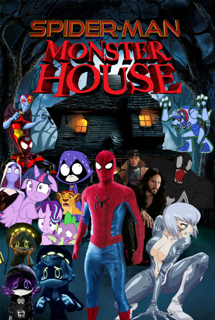 Spider Man Monster House Poster By Elijah1ofakind On DeviantArt spider-man-monster-house-poster-by-elijah1ofakind-on-deviantart