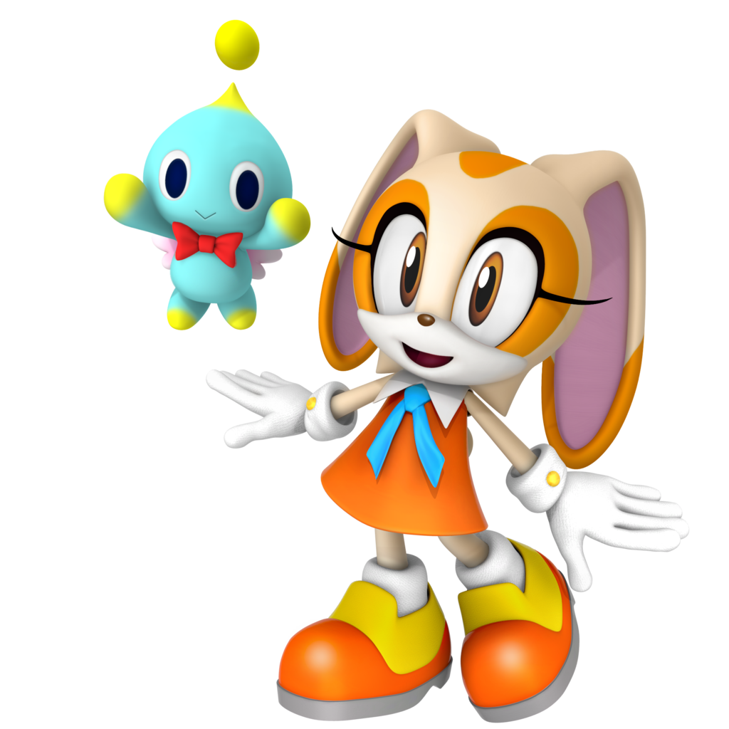 Cream the Rabbit and Cheese PNG by Elijah1ofakind on DeviantArt