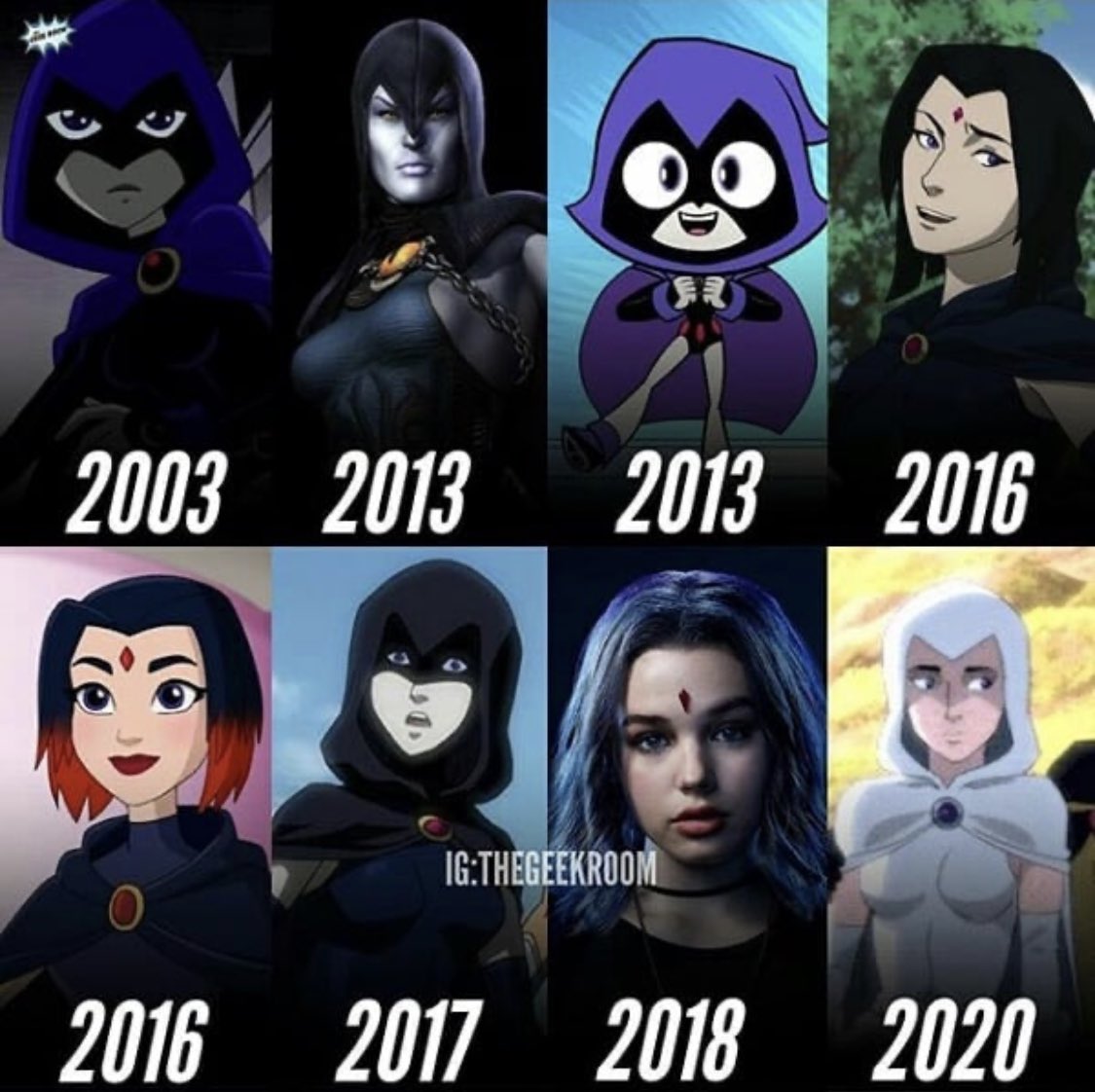 Raven Variations All Raven Variants by Elijah1ofakind on DeviantArt