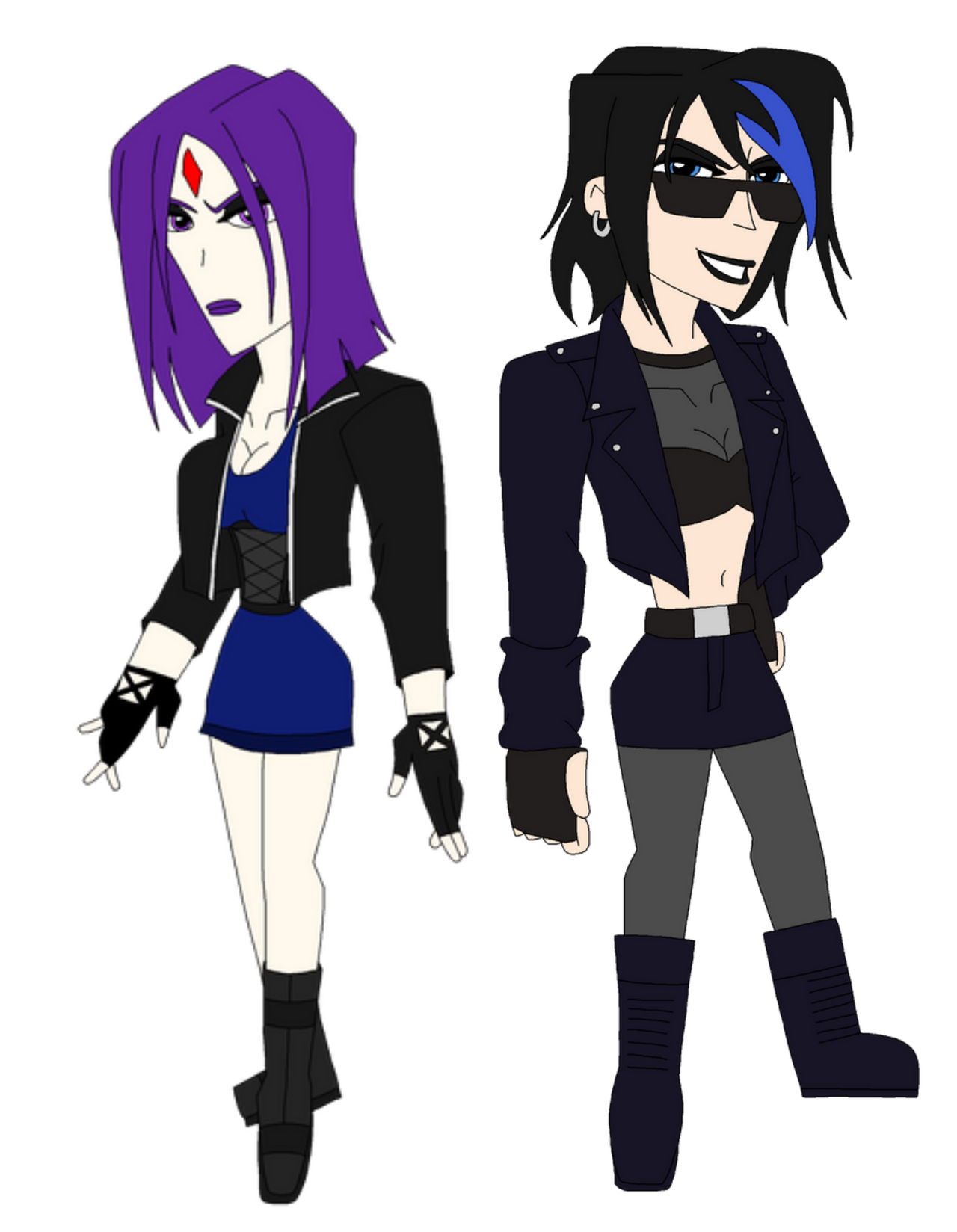 SUP-FAN's DC: Rachel Roth and Leslie Willis by Elijah1ofakind on DeviantArt