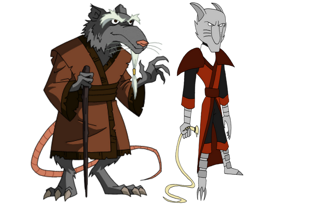 Master Splinter Human Rise Master Splinter (2003) and Human TMNT Splinter by Elijah1ofakind on ...