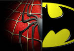 spiderman and batman logo