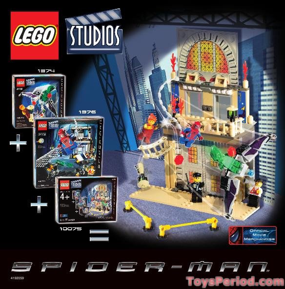 lego spiderman set wishlist