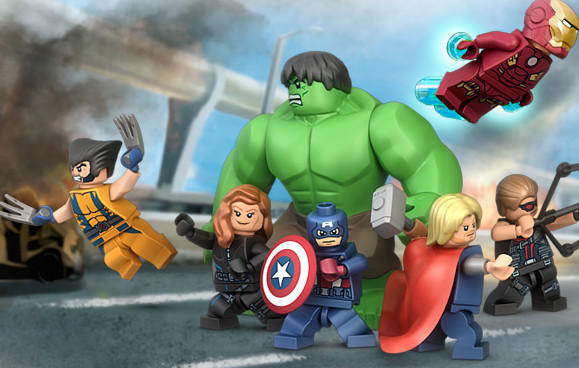 lego avengers and wolverine