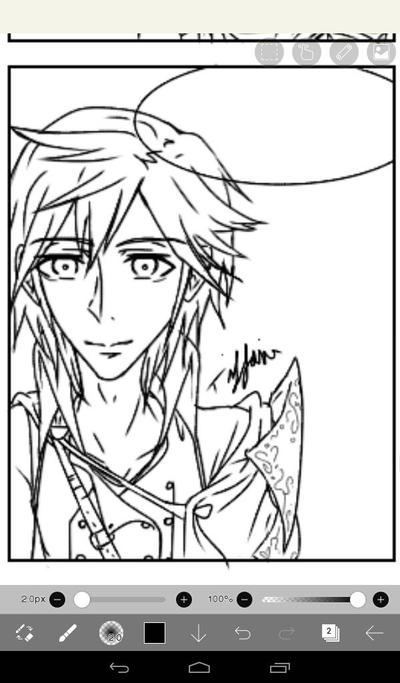 Lineart of Chrom