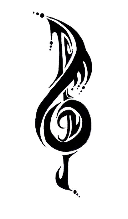 Tribal Music note