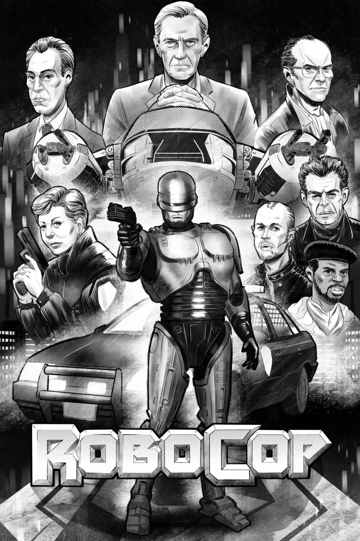 Robocop's Address Robocop poster by JeffBraz on DeviantArt