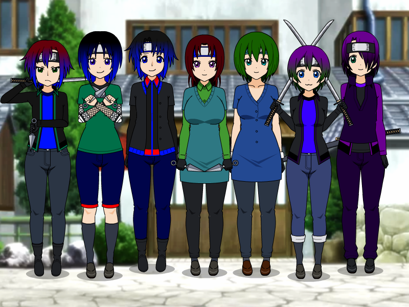 The Ripa Family Boruto Next Gen OCs by Stormtali