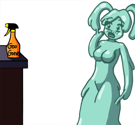 Slime Girl in Trouble