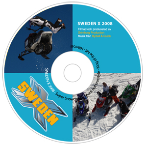 Sweden X DVD - Label