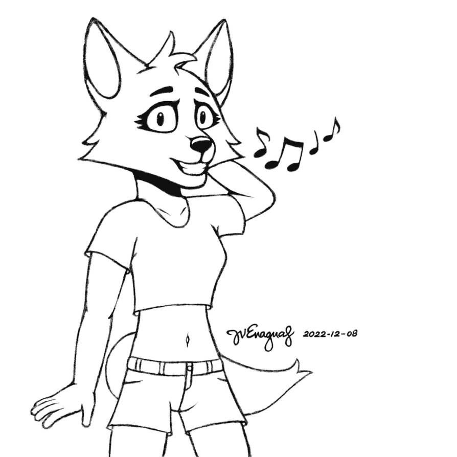 Fox Sing gif. Fox sing