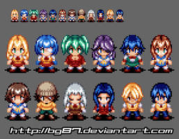 Ikkitousen sprites