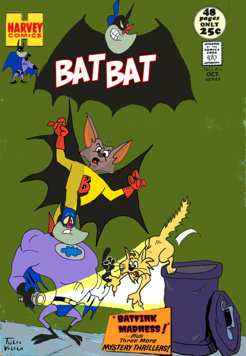 Batbat Rival Bat -Bat Vs Batfink by Tulio-Vilela on DeviantArt
