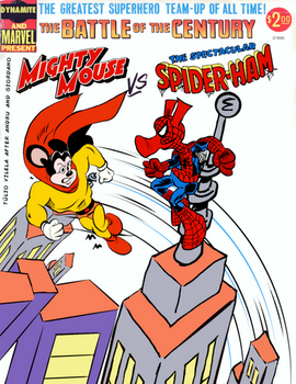 Mighty Mouse Versus Spider-Ham