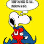 Snoopy as Underdog