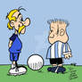 Soccer World Cup: France versus Argentina