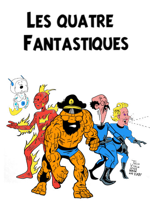 Les Quatre Fantastiques by TulioVilela on DeviantArt