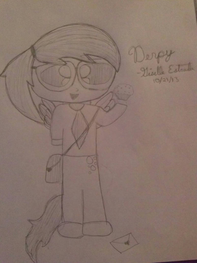 Derpy Fan Art by LightningTwister143 on DeviantArt