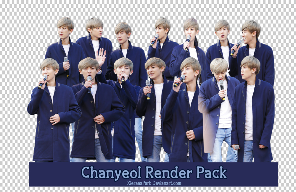 Pack PNG #56 Chanyeol (EXO)