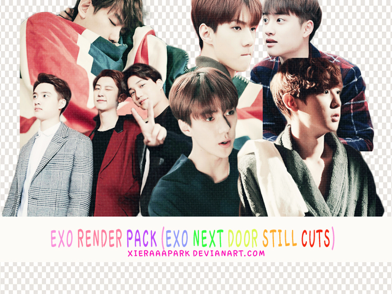 Pack PNG #65 EXO (Exo Next Door Still Cuts)