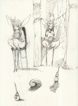 Fauns and Tassel