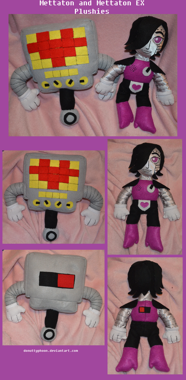 Mettaton Plushies by DonutTyphoon on DeviantArt