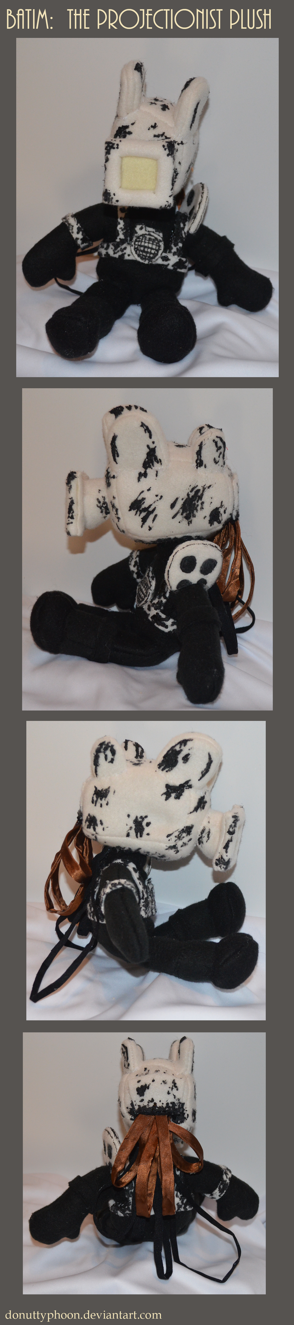 BatIM: The Projectionist Plush by DonutTyphoon on DeviantArt