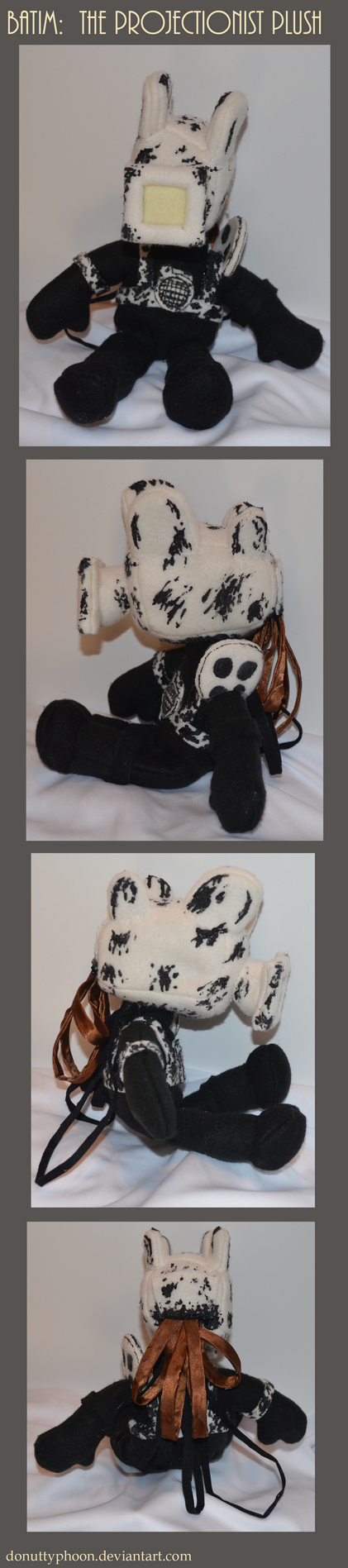 BatIM: The Projectionist Plush by DonutTyphoon on DeviantArt